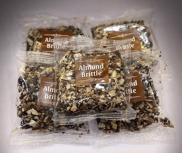 Almond brittle cookies 